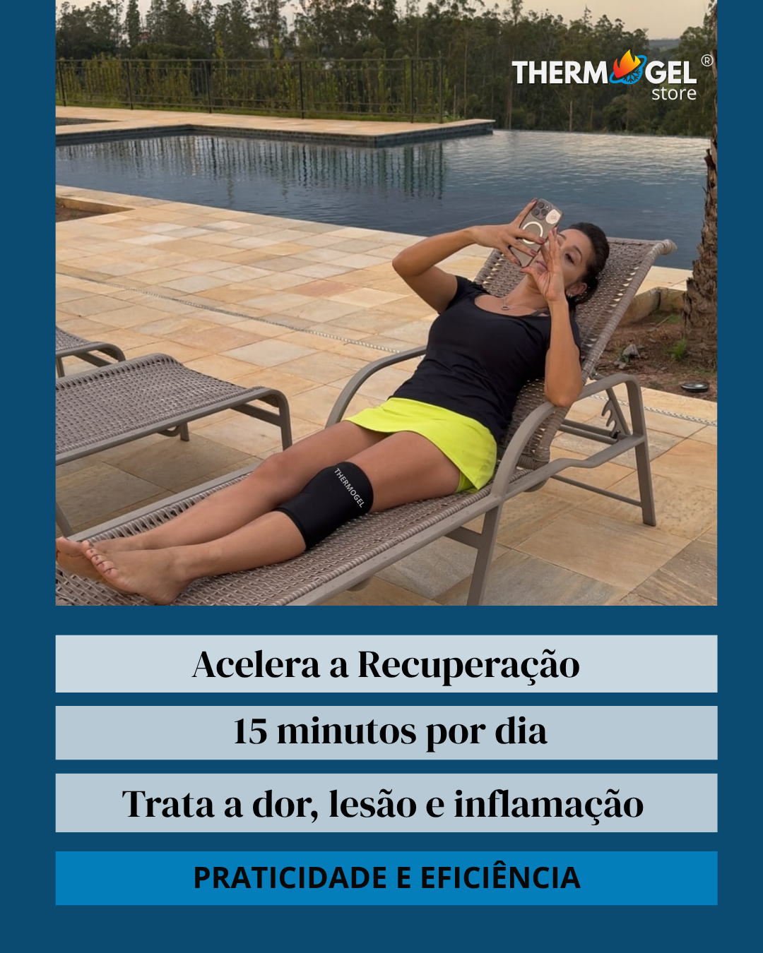 THERMOGEL MULTI - Cotovelo, Antebraço, Punho, Coxa, Joelho, Panturrilha e Tornozelo