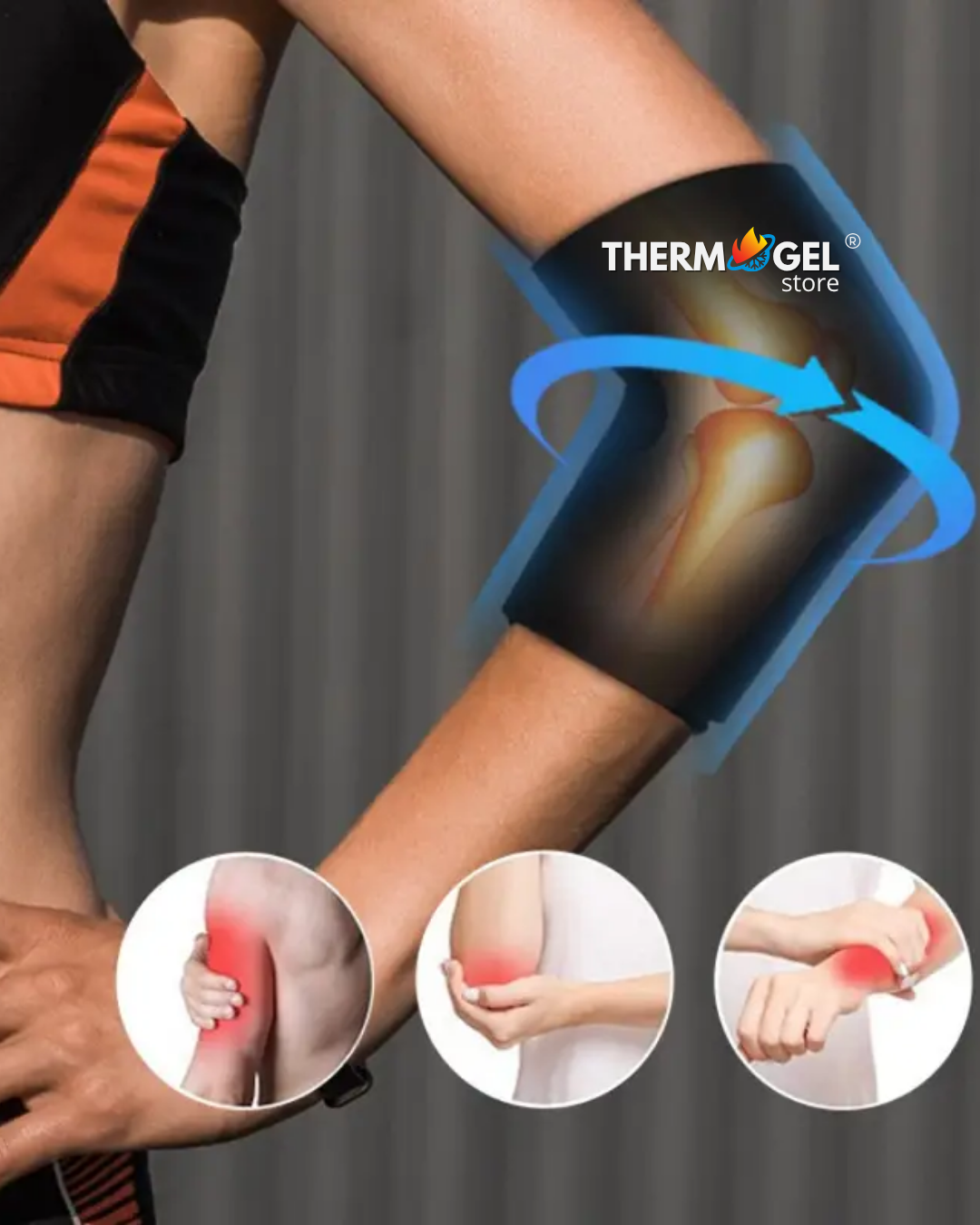 THERMOGEL MULTI - Cotovelo, Antebraço, Punho, Coxa, Joelho, Panturrilha e Tornozelo