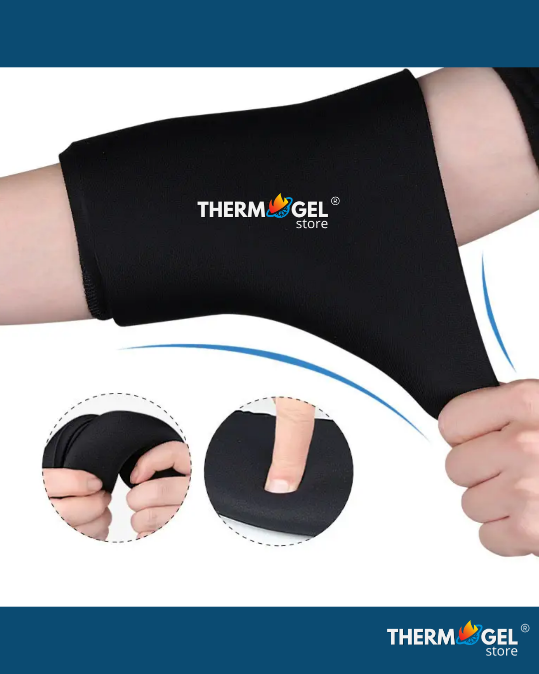 THERMOGEL MULTI - Cotovelo, Antebraço, Punho, Coxa, Joelho, Panturrilha e Tornozelo